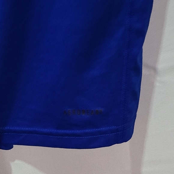 Adidas Men's Royal Blue Creator Short Sleeve Active Tee Shirt Size Large Tall - Picture 7 of 7